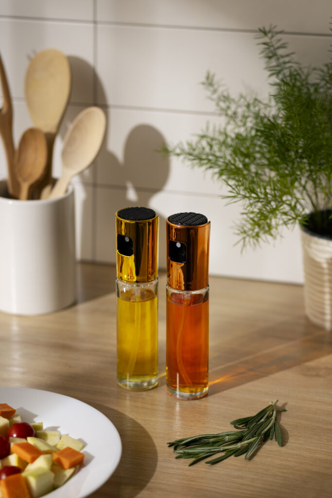 still life dispenser bottle